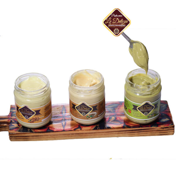 vasetti crema pistacchio nocciola mandorla